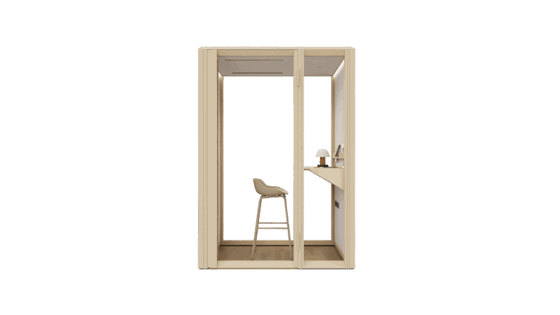 MUTE Modular Pod | Work 1,5x1 | Geschlossen | 1 Person - Afbeelding 8