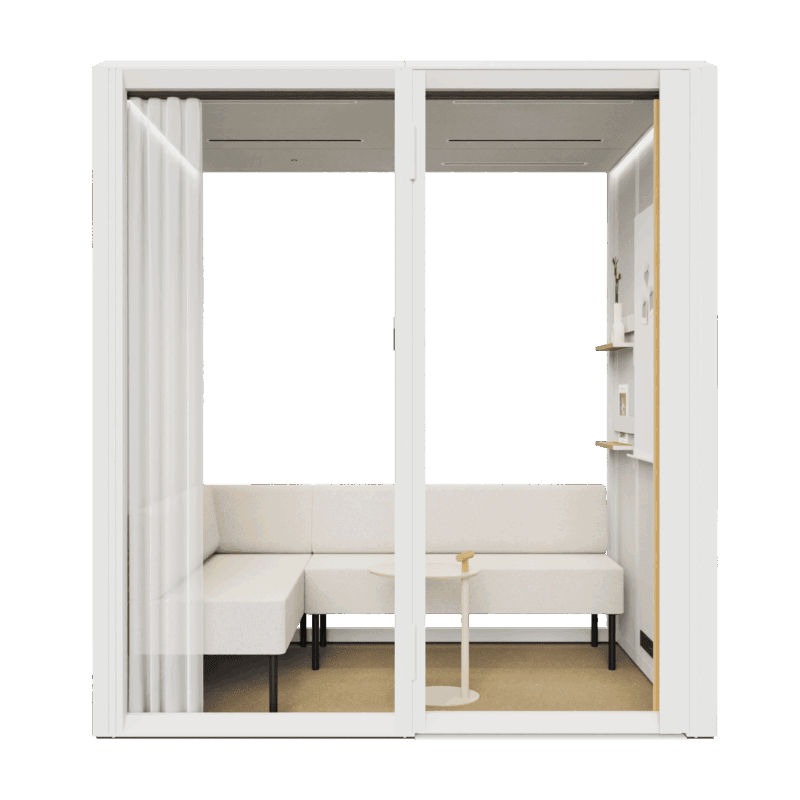 MUTE Modulaire Pod | 2x1,5 | Gesloten | 4 personen