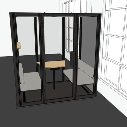 Saxony: Meeting box for a high-tech scale-up MUTE Jetson L4 High-Tech Start-up Saxony