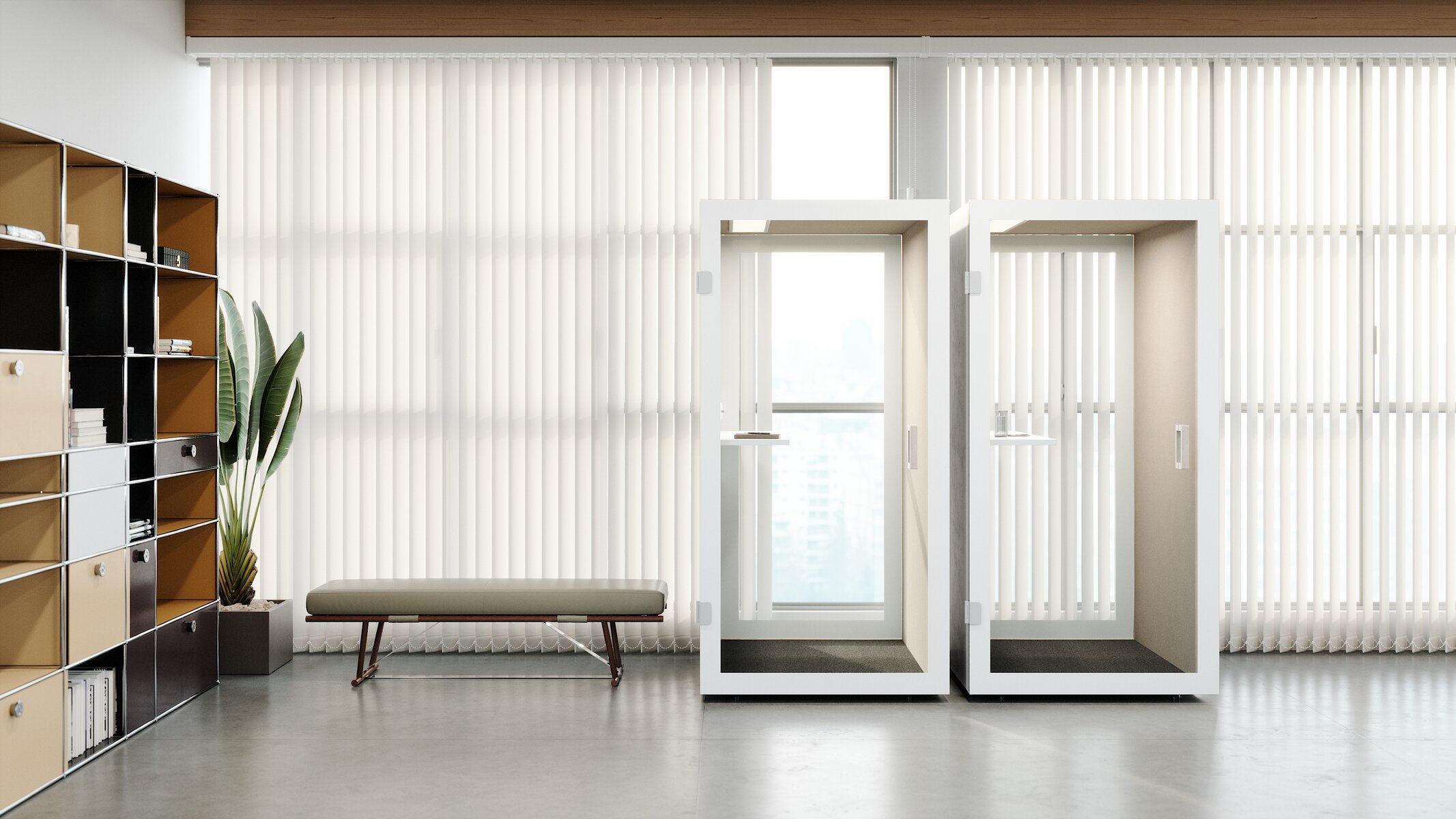 Telefonbox "Cube One" - weiß – Bild 11