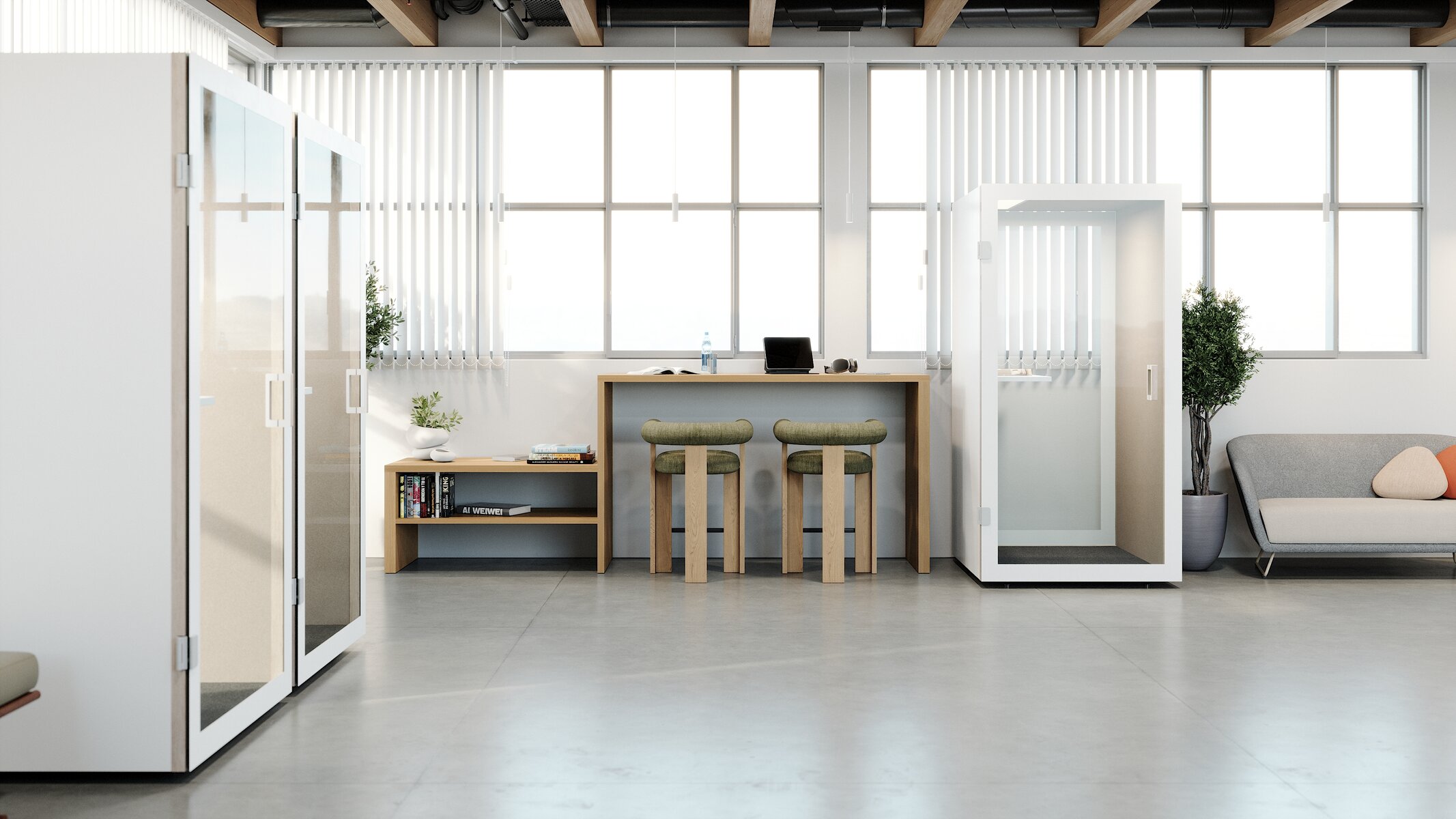 Telefonbox "Cube One" - weiß – Bild 10