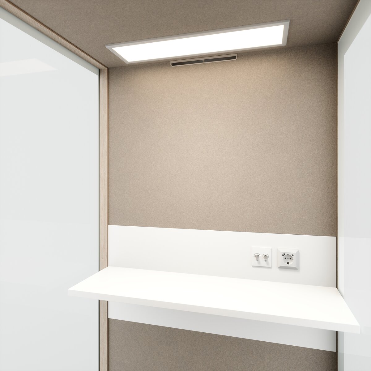 Telefonbox "Cube One" - weiß – Bild 13