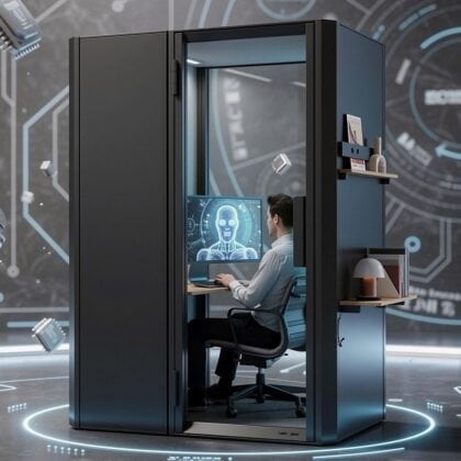 KI Spracheingabe Telefonbox