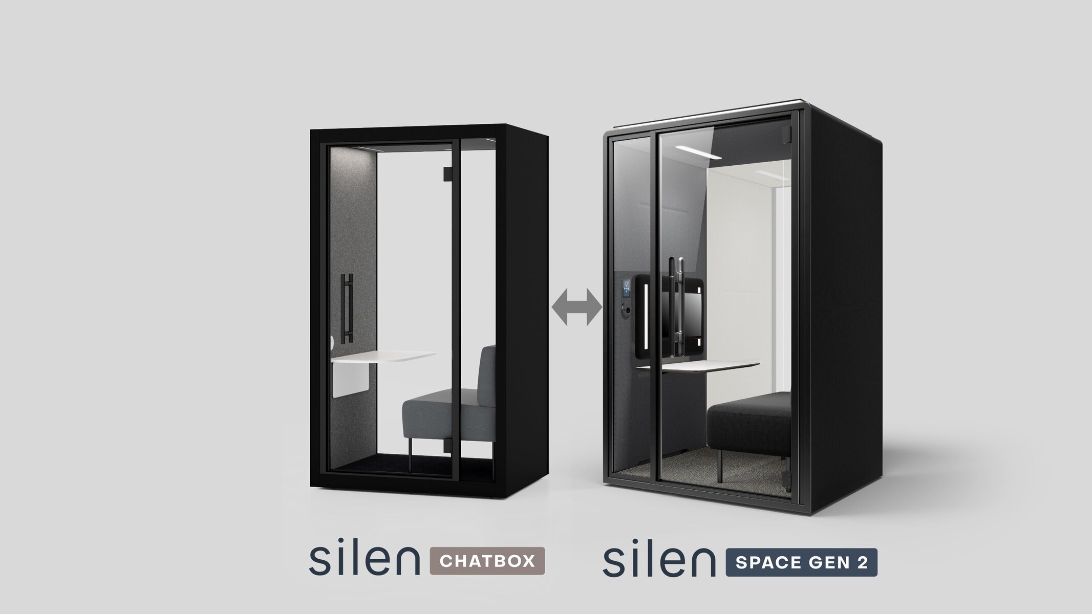 Produktserien im Vergleich: Silen Chatbox vs. Silen Space (Gen 2)